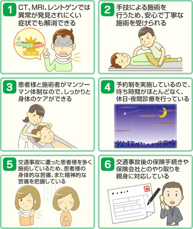 交通事故上手の通院方法緑1